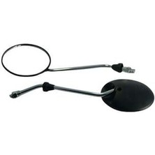 Efm Ayna Takımı Yuvarlak Siyah 10MM Agk 125