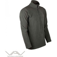 Belirtilmemiş Vav Polsw-04 Sweatshirt Haki Xs