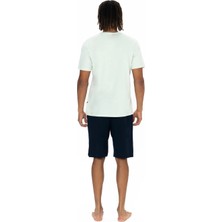 U.s. Polo Assn. U.s. Polo Assn. Erkek %100 Pamuk Şortlu Pijama Takımı - ARASS18W88W2W