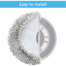 Sagrado Dreame L10 Ultra / L10S Pro / L10S Ultra / L10 Prime / L20 ULTRA/X10 Elektrikli Süpürge Parçaları Için Mop Bezi Pedleri (Yurt Dışından)