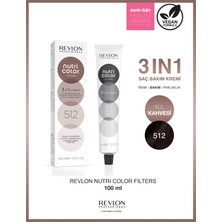 Revlon Nutri Color Filters 512 Pearl Ash – Küllü İnci Tonları İçin Renk Yenileyici ve Parlaklık Veren Saç Maskesi 100 ml