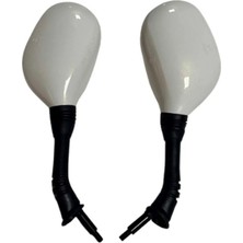 Moto Eczane Ayna Takımı Beyaz Honda Alpha 110