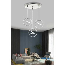 Helezon Modern Sarkıt 3\'lü LED Avize