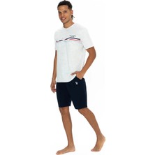 U.s. Polo Assn. U.s. Polo Assn. Erkek Şort&t-Shirt Pijama Takımı - ARASS18J88W0J