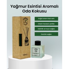 Karum Academy Yağmur Esintisi (Doğanın Taze Nefesi Evinizde) Çubuklu Kare Oda Kokusu 100 ml