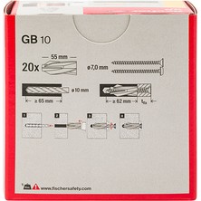 Fischer GB 10 Gaz Beton Dübeli