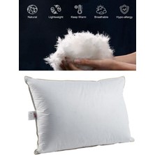 Doğal-Sağlıklı-Ergonomik Yastık- Gerçek Kaztüyü Konforu