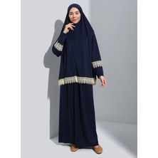 Iki Parça Etekli Kadın Namaz Elbisesi