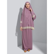 Iki Parça Etekli Kadın Namaz Elbisesi