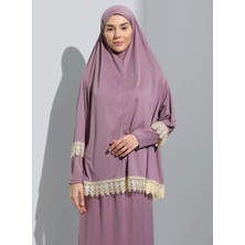 Iki Parça Etekli Kadın Namaz Elbisesi