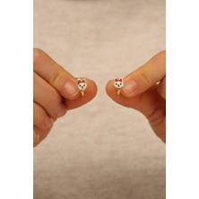 Tavşan Çocuk Altın Küpe CGKKP0154