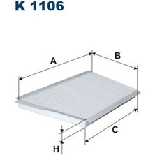 Polen Fıltresı Mercedes W203 CL203 S203 C209 A209 A2038300118