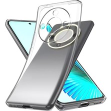 Apsuwa Honor Magic 7 Lite Uyumlu Kılıf Silikon Şeffaf