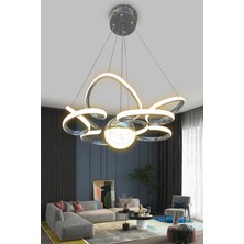 Kral Tacı Model Tek Toplu LED Avize