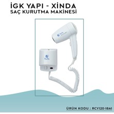 Xinda Igk Yapı – Xında Kordonlu Saç Kurutma Makinesi (Rcy120-18a1)