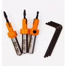 Havşalı Matkap Ucu Profesyonel 3mm 3.5mm 4mm Profesyonel