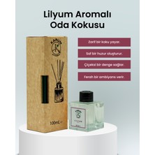 Karum Academy Lilyum (Zarif ve Ferahlatıcı Çiçek Esintisi) Çubuklu Kare Oda Kokusu 100 ml