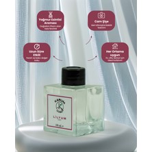 Karum Academy Lilyum (Zarif ve Ferahlatıcı Çiçek Esintisi) Çubuklu Kare Oda Kokusu 100 ml