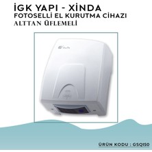 Igk Yapı – Xinda Fotoselli Alttan Üflemeli El Kurutma Makinesi (GSQ150)