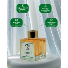 Karum Academy Yasemin (Doğanın Ferahlığını Evinize Taşıyın) Çubuklu Kare Oda Kokusu 100 ml