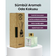 Karum Academy Sümbül (Baharın Ferahlatıcı Esintisi) Çubuklu Kare Oda Kokusu 100ML