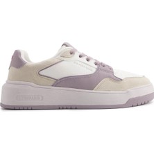 Us Polo Tıana 4pr 101887254 Beyaz-Lila Kadın Günlük Sneakers