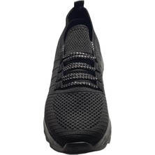 Lommax 2302 Siyah Kadın Günlük Sneakers