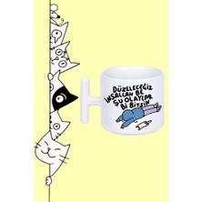 Düzelicez Inşallah Be Şu Olaylar Bi Bitsin Moddo Tasarım Baskılı Beyaz T Sap Kupa Bardak