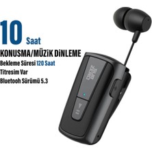 Subzero Makaralı Bluetooth Kulaklık Titreşimli ve Mikrofonlu | iPhone, samsung, xiaomi, oppo Uyumlu