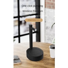 Quueppty Taşınabilir Akıllı Masaüstü Elektrikli Su Sebili Şişe Namlulu Galon Pompa USB Otomatik Içme Suyu Makinesi (Yurt Dışından)