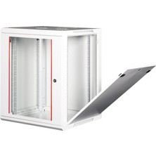 Lande - 15U 19" Duvar Tipi Rack Kabinet – Genişlik: 600 mm | Derinlik: 600 mm – Açık Gri (Demonte)