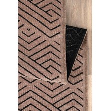 SERELIA-002 Şönil Kilim Dokuma, Jakarlı ve Kaymaz Taban Antialerjik, Makinede Yıkanabilir Leke Tutmaz Halı