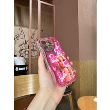 Figürlü Kabartmalı iPhone 15 Pro Uyumlu Telefon Kılıfı