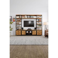 Frezya V2 Tv Ünitesi – %100 Gerçek Ağaç