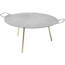 Nurgaz Campout Portatif Ayaklı Kavurma Sacı