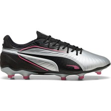 Puma King Match Fg/ag Erkek Çim Zemin Kramponu 10831502 Gri