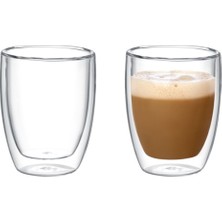 Madame Coco Boussac 2'li Çift Camlı Bardak 155 Ml