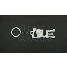 Love Kemik Anahtarlık