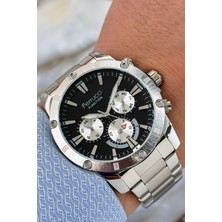 Ferrucci Function Gümüş Renk Çelik Kordon&kasa Erkek Kol Saati 3 Atm+Bileklik ZMFER111