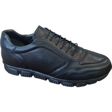 oktay kundura tr4242 siyah Ultra Hafif Faylon Taban Hakiki Deri 37 38,,,46 47GÜNLÜK Casual Sneaker Yürüyüş Spor Ayakkabısı