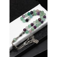 Florit Doğal Taş Tesbih 10 mm Küre Kesim