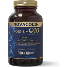 Novacolin KoenzimQ10 (Ubikinol) 60 Kapsül
