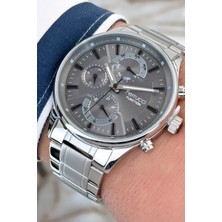 Ferrucci Function 3 Atm Gümüş Renk Çelik Kordon&kasa Erkek Kol Saati+Bileklik ZMFER082