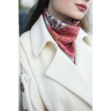 Kadın Etnik Desenli Fular Bandana