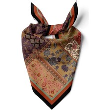 Kadın Etnik Desenli Fular Bandana