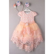 Kız Çocuk Elbise Ceketli Tüllü