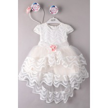 Kız Çocuk Elbise Ceketli Tüllü