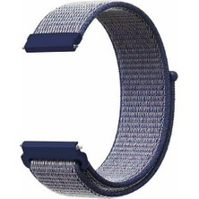 Realme Watch 2 , 2 Pro , S , S Pro ile Uyumlu Kordon Cırt Cırtlı Spor Kumaş Kayış