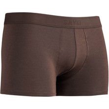 Kahverengi Pamuklu Boxer
