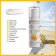 Lushelle 50+ Spf Güneş Kremi 50 ml - Tüm Cilt Tipleri Için